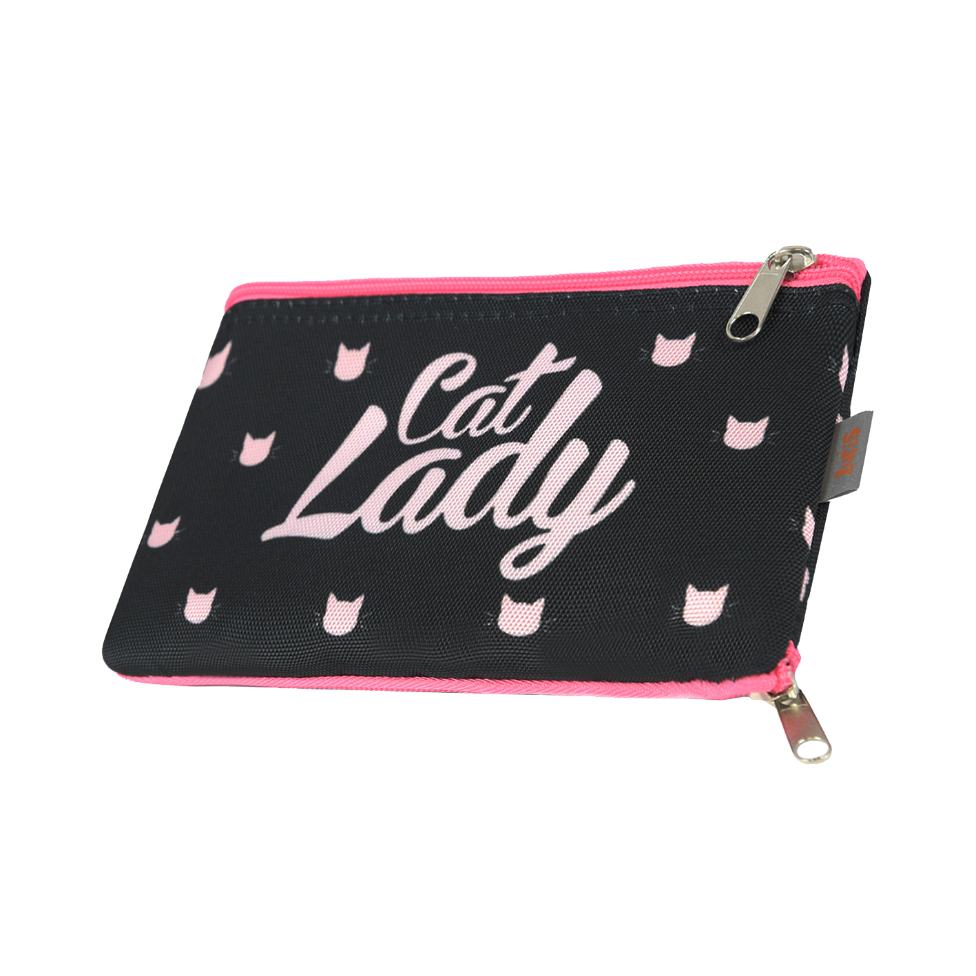 Пенал Двойняшки  розовые коты 0338